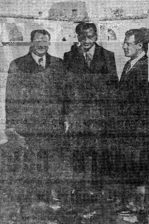 Mihail Polihroniade mpreun cu Prof. Vasile Christescu si Prof. Sima Simulescu