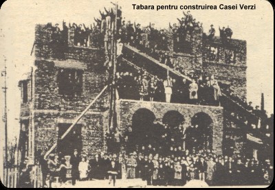 Tabara de munca pentru construirea Casei Verzi